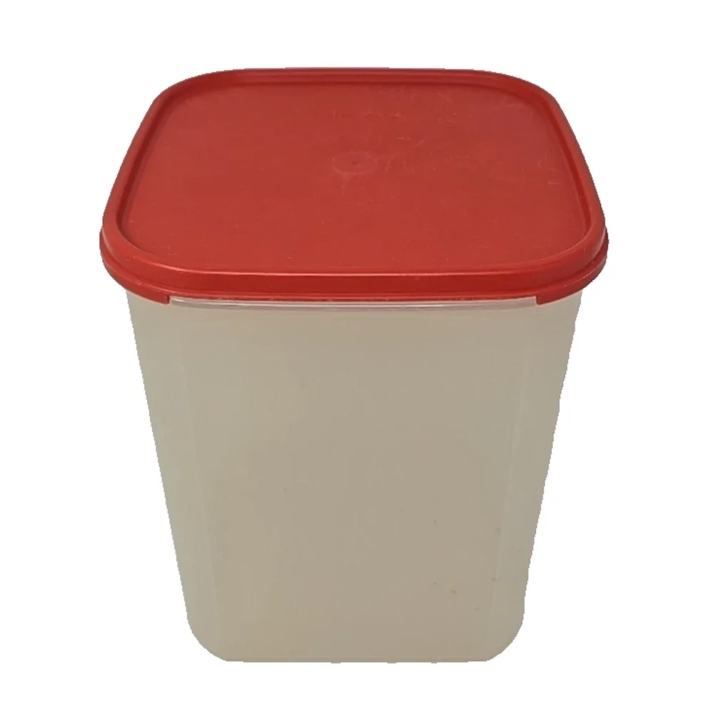 TUPPERWARE 23 Cups 5.5L Storage Container‎ 1622 Red lid U149
